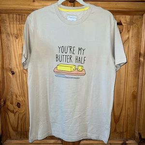 Denim & Flower graphic t-shirt. SZ. LG. NWT